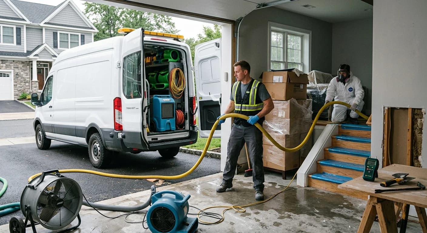 Professional water damage restoration work - How important is 24/7 availability?